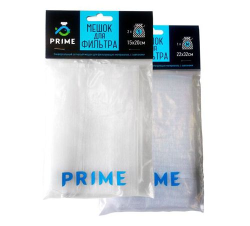 Prime мешок для фильтра сетчатый, с завязками, 1 шт.
