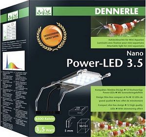 Dennerle Nano Power LED 3.5 LED светильник для нано-аквариумов 10−20 л, 3,5 Вт