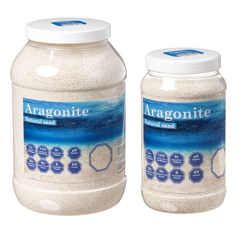 Песок DVH Aragonite Natural Sand сухой арагонитовый, 2,8 кг, 0,3-1,2 мм