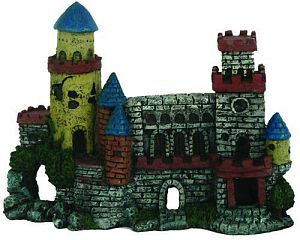 Декор Prime «Замок с двумя башнями», пластик, 270х100×200 мм