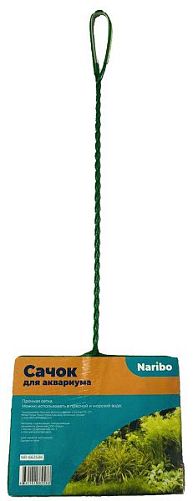 Сачок Naribo для аквариума, 20х15 см, длина ручки 35 см
