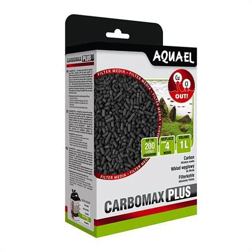 Наполнитель Aquael CarboMAX Plus для фильтров, 2х500 мл