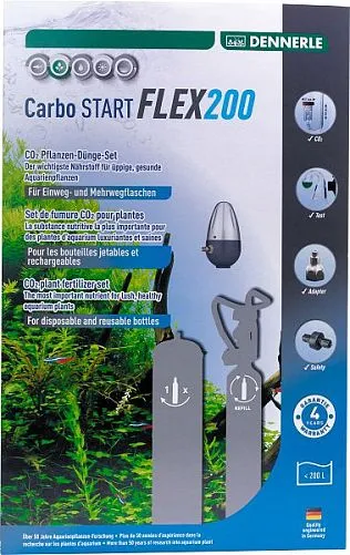Система подачи углекислого газа Dennerle Carbo Start FLEX200 без баллона, редуктор без манометров