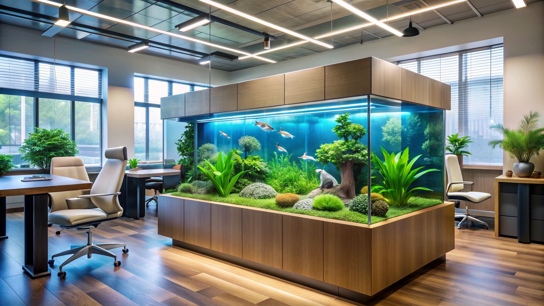 Как красиво оформить аквариум: Советы и идеи