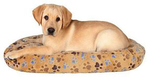 Лежак TRIXIE Laslo для собак, 70×45 см, тёмно-коричневый