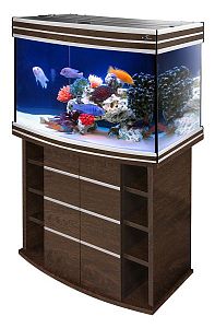Морской аквариум с тумбой STELLEX AQUA 135, 135 л, 81x41×132 см