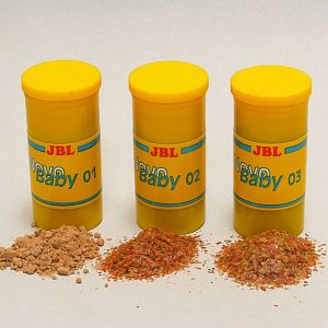 JBL NovoBaby комплект кормов для мальков, 3×10 мл