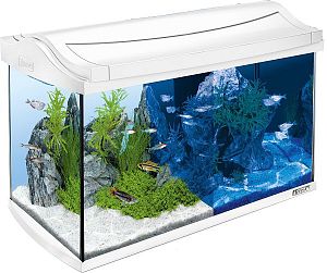 Аквариум Tetra AquaArt LED Tropical белый, 61,5х34×43 см, 60 л