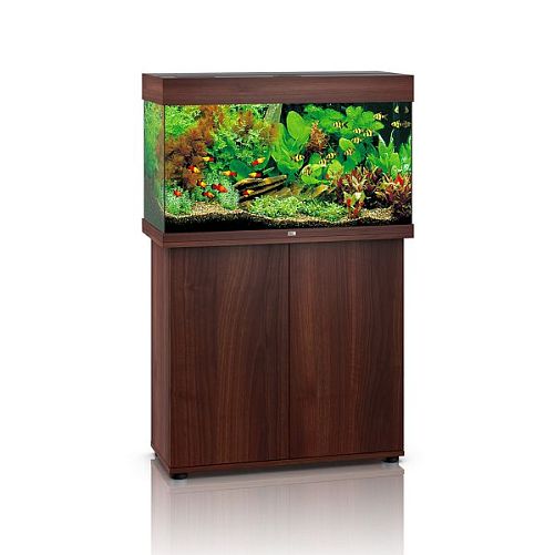 Комплект аквариум с тумбой Juwel Rio 125 Aquarium Set LED, темное дерево