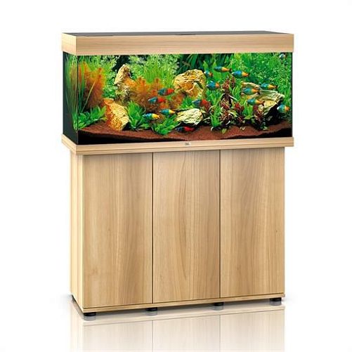 Комплект аквариум с тумбой Juwel Rio 180 Aquarium Set LED, светлое дерево