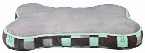 Лежак TRIXIE «Косточка», 60×42 см, серый, светло-зеленый