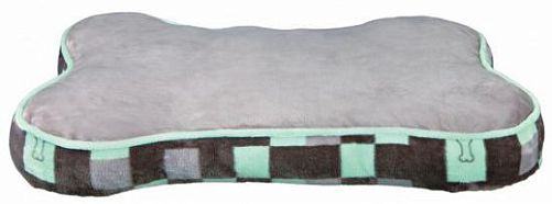 Лежак TRIXIE "Косточка", 60х42 см, серый, светло-зеленый