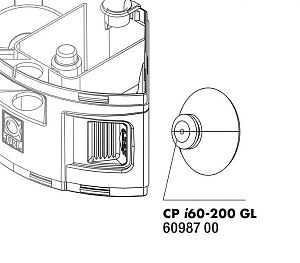 JBL Вакуумные присоски для внутренних фильтров JBL CristalProfi i greenline, арт. 98 700