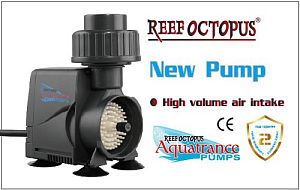 Помпа Reef Octopus AQ-3000S Skimmer Pump с игольчатым ротором для флотаторов серии Aquatrance Skimmer pumps, 880 л/ч