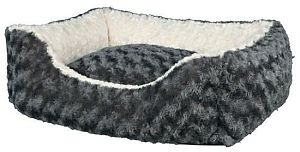 Лежак TRIXIE Kaline для собак, 65×50 см, серый, кремовый