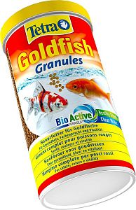 Корм Tetra Goldfish Granules для всех видов золотых рыбок, гранулы 1л