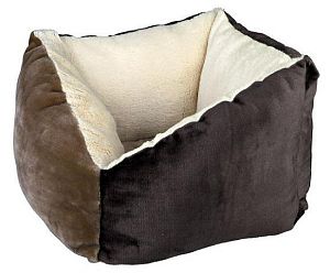 Лежак TRIXIE Gordie, 42×42 см, коричневый, бежевый