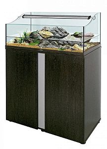 Террариум Biodesign TURT-HOUSE AQUA 85 для водных черепах, 92 л, 85x45×36 см