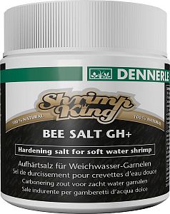 Добавка Dennerle Shrimp King Bee Salt GH+ для повышении общей жесткости в аквариумах с пресноводными креветками, 200 г