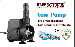 Помпа Reef Octopus AQ-1800 Aquatrance Water Pumps подъёмная, 1850 л/ч, 23 Вт