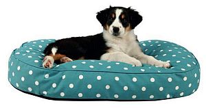 Лежак TRIXIE Kiro для собак, 80×55 см, цвет петроль
