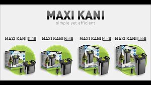 Фильтр внешний Aquael MAXI KANI 250, 4 кассеты по 1,9 л, 1000 л/ч