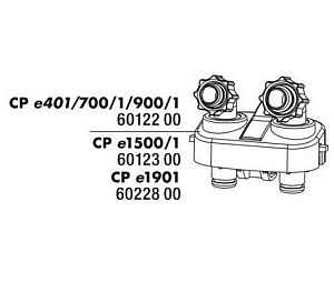 Блок кранов JBL CP e1500/1 Hose connection block для фильтров CristalProfi e