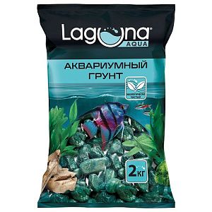 Галька Laguna речная морская волна, 2 кг, 20−30 мм