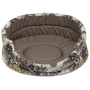 COMFY Лежанка BLOOM 2 с ромашками, 48х40×15 см