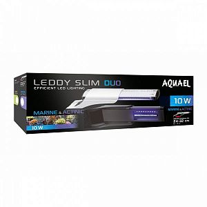 Светильник светодиодный Aquael DUO LEDDY SLIM MARINE/ACTINIC белый, 10 Вт, 24−50 см