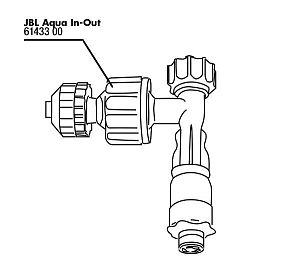 JBL Насадка на водопроводный смеситель, элемент системы JBL Aqua In-Out