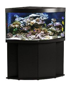 Морской аквариум с тумбой STELLEX AQUA 400, 400 л, 91х91×150 см