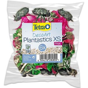 Набор растений Tetra Plantastics XS Pink розовые, 6 шт.