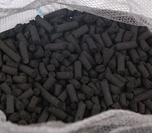 Активированный уголь SUNSUN мелкий с сеткой, для внешних фильтров, 1,5 мм, 500 г