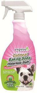 Средство Espree Oatmeal Baking Soda Waterless Bath для очищения шерсти собак, 710 мл