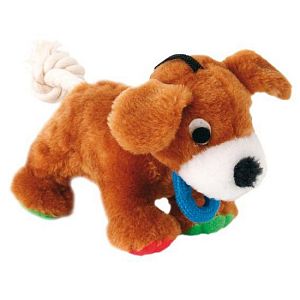 Игрушка TRIXIE «Плюшевая собака» для щенков, 17 см