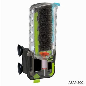 Aquael ASAP 500 внутренний аквариумный фильтр, 500 л/ч