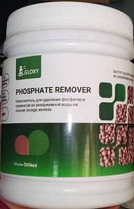 Наполнитель Gloxy Phosphate Remover для удаления фосфатов, 500 мл