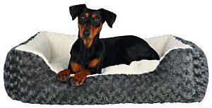 Лежак TRIXIE Kaline для собак, 50×40 см, серый, кремовый