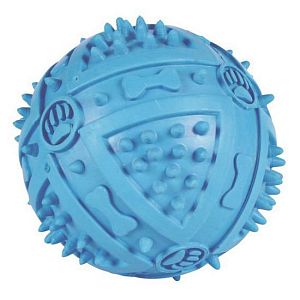 Мяч TRIXIE игольчатый из натуральной резины, 9,5 см