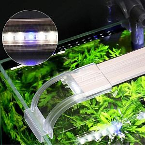 Светильник ультратонкий SUNSUN LED для аквариума 400−440 мм, анодированный алюминий, <12 мм, 4,5 Вт