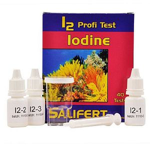 Тест Salifert Iodine Profi-Test на йод, 40 шт.