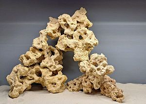 Камень биокерамика риф большой, 30−40 см