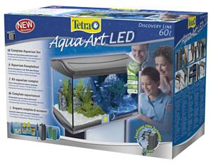 Аквариум Tetra AquaArt LED Tropical 61,5х34×43 см, 60 л