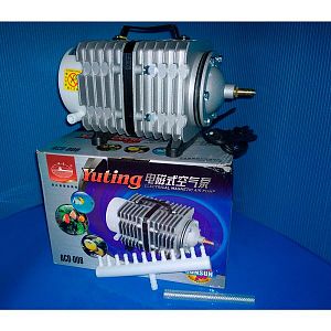 Компрессор поршневый SunSun ACO-008 Electrical Magnetic AC алюминиевый корпус, 138 Вт, 100 л/мин