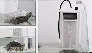 Фильтр-водопад кассетный SUNSUN HN-011 для черепах, 3 Вт, для низкого уровня воды, 300 л/ч