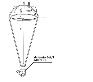 Кран для инкубатора JBL Artemio, арт. 6 106 900