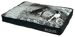 Лежак TRIXIE Wildlife, 70×55 см, чёрно-белый