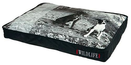 Лежак TRIXIE Wildlife, 70х55 см, чёрно-белый
