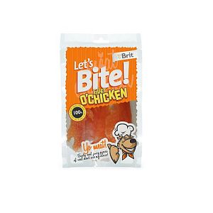 Лакомство Brit Let's Bite Fillet o'Chicken «Куриная грудка» для собак, 80 г